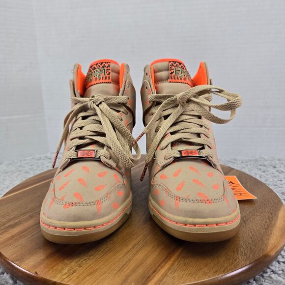 Nike Dunk Sky Hi Black History Month Hidden Wedge Sneakers Womens 6.5 586581-200 - Picture 5 of 16